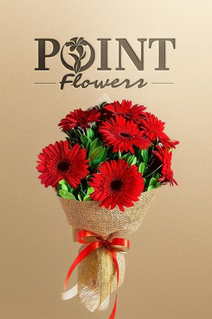 Kırmızı Gerbera Buketi BKT0111