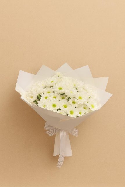 Beyaz Kasımpatı Buketi 10 Dal 50 cm. BKT0016