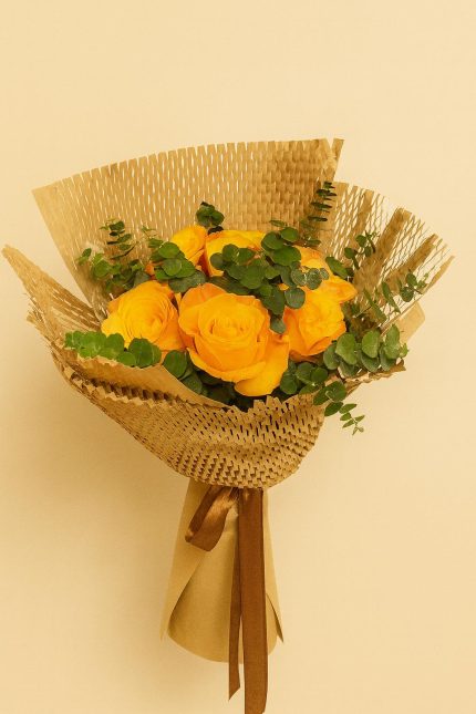 Turuncu Baton Güller Buketi BKT0019