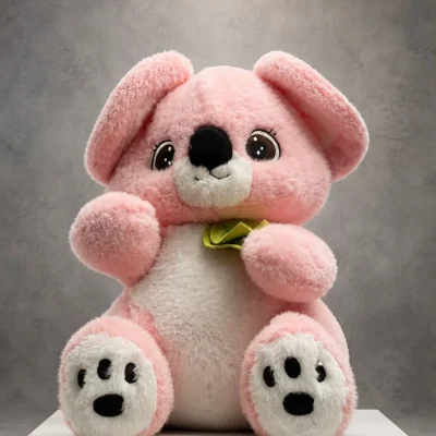 Pembe Koala Peluş Oyuncak 50 cm PLS0011 | Point Flowers Buca Çiçekçi